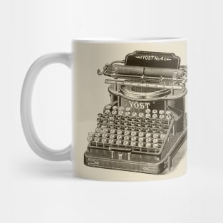 Vintage typewriter Mug